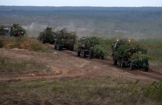 Zapad-2017 Russian-Belarusian exercises in Belarus