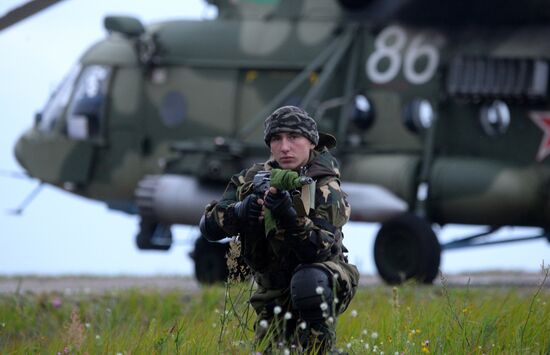 Zapad-2017 Russian-Belarusian exercises in Belarus