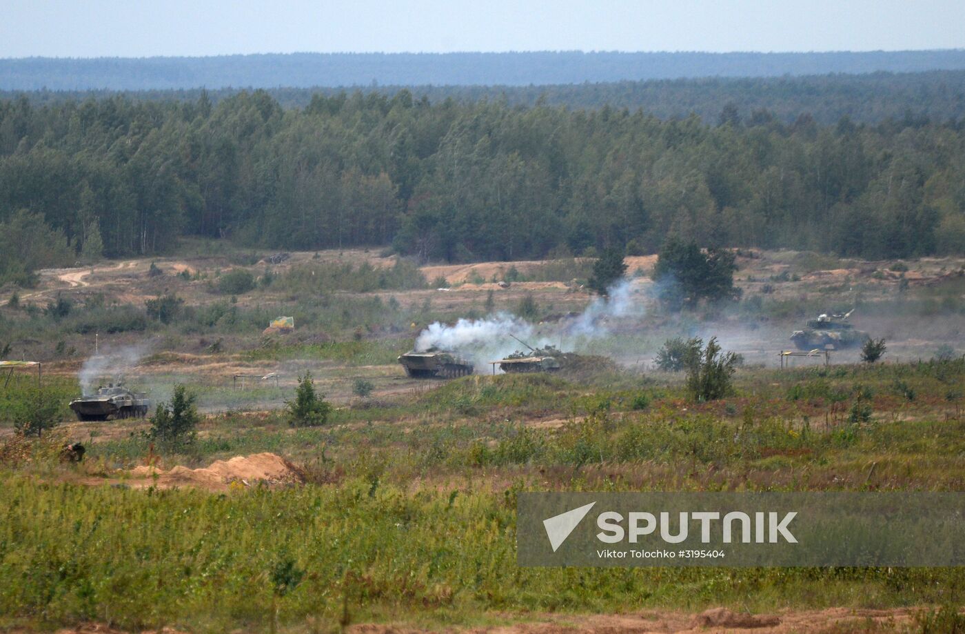 Zapad-2017 Russian-Belarusian exercises in Belarus