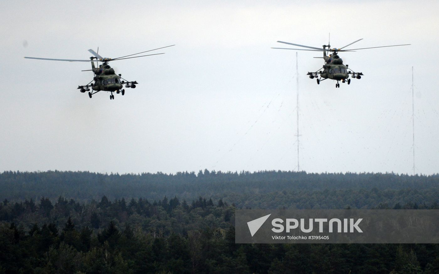 Zapad-2017 Russian-Belarusian exercises in Belarus