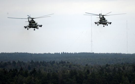 Zapad-2017 Russian-Belarusian exercises in Belarus