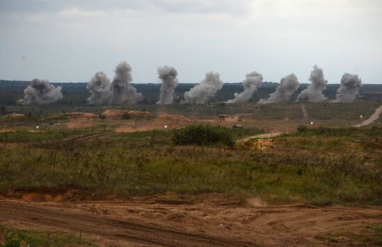 Zapad-2017 Russian-Belarusian exercises in Belarus