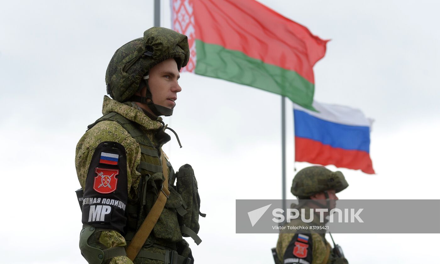 Zapad-2017 Russian-Belarusian exercises in Belarus