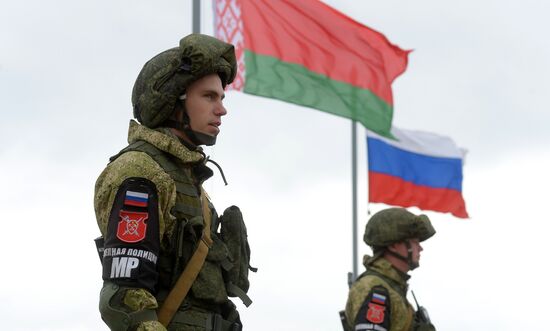Zapad-2017 Russian-Belarusian exercises in Belarus