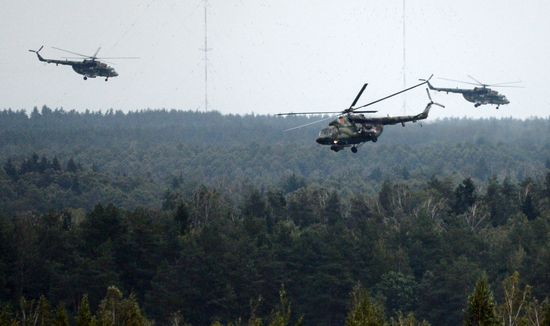 Zapad-2017 Russian-Belarusian exercises in Belarus