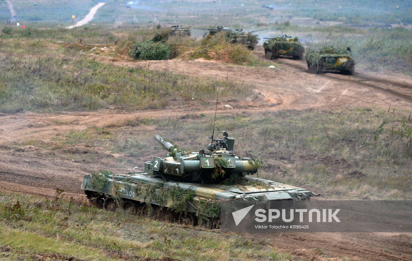 Zapad-2017 Russian-Belarusian exercises in Belarus