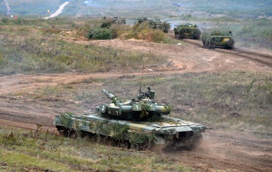 Zapad-2017 Russian-Belarusian exercises in Belarus