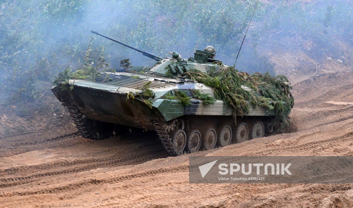 Zapad-2017 Russian-Belarusian exercises in Belarus