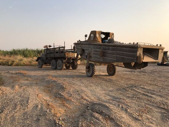 Syrian Army crosses Euphrates River east of Deir ez-Zor