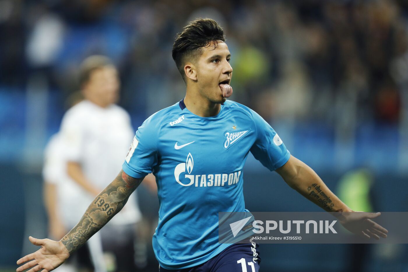 Football. RFPL. Zenit vs. Ufa
