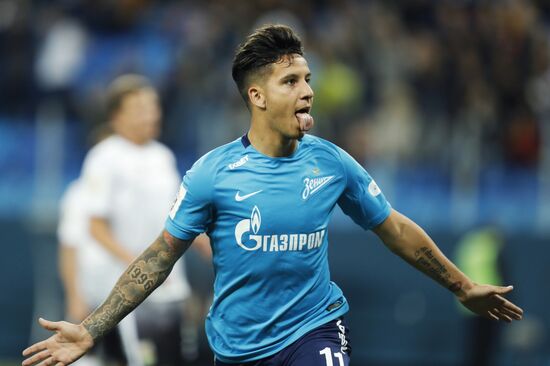 Football. RFPL. Zenit vs. Ufa