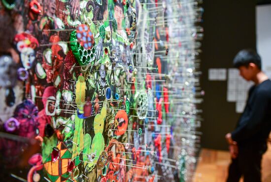 Opening ceremony of 7th Moscow International Biennale of Contemporary Art