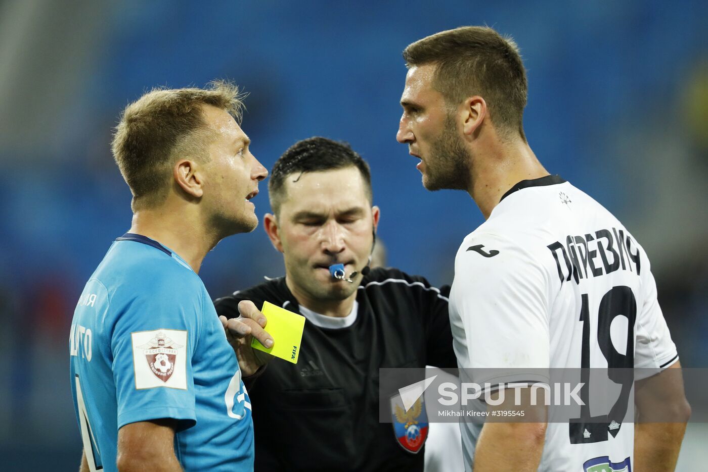 Football. RFPL. Zenit vs. Ufa