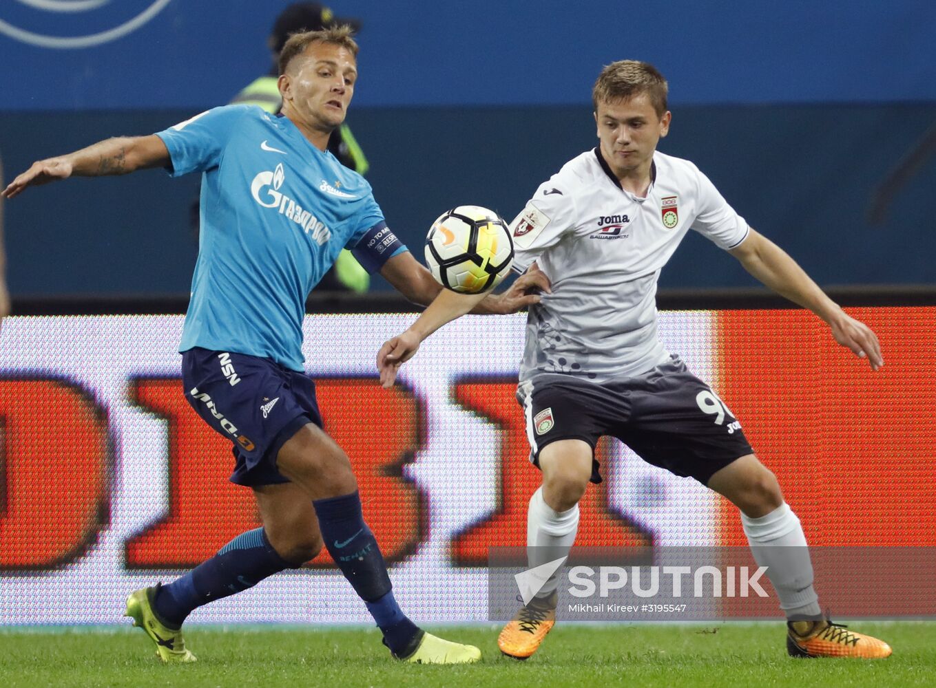 Football. RFPL. Zenit vs. Ufa
