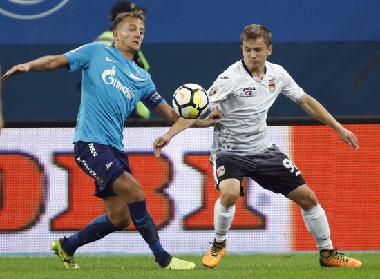 Football. RFPL. Zenit vs. Ufa