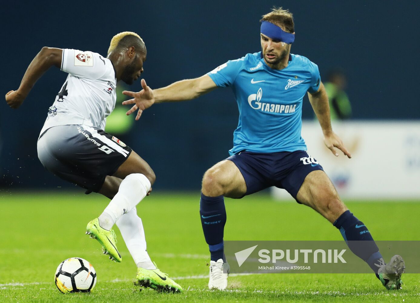 Football. RFPL. Zenit vs. Ufa