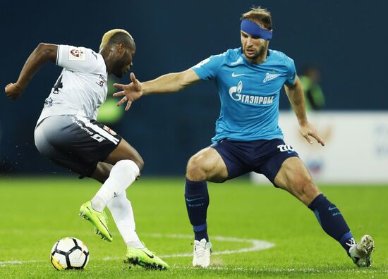 Football. RFPL. Zenit vs. Ufa