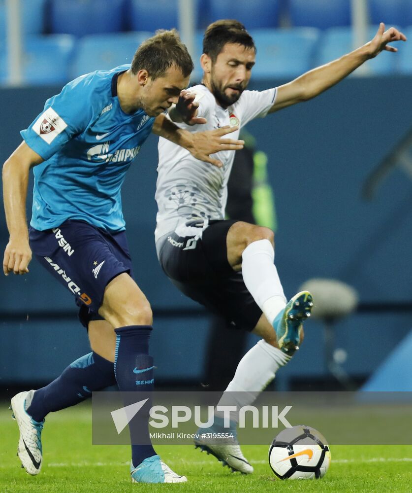Russian Football Premier League. Zenit St. Petersburg vs. Ufa