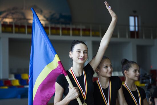 Tskhinval hosts rhythmic gymnastics competitions