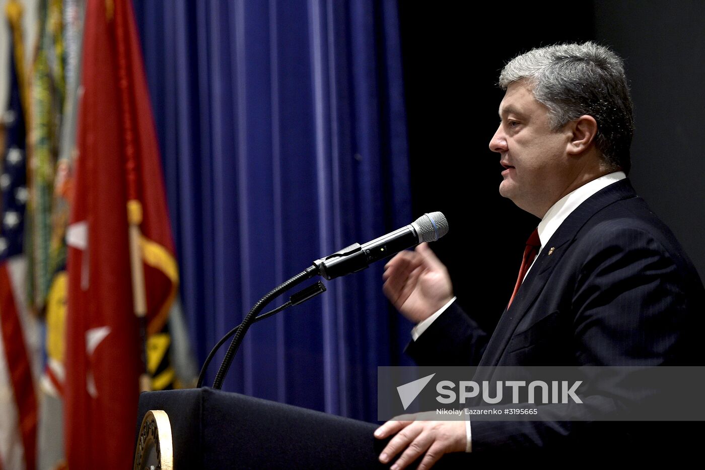 Ukrainian President Petr Poroshenko visits the United States