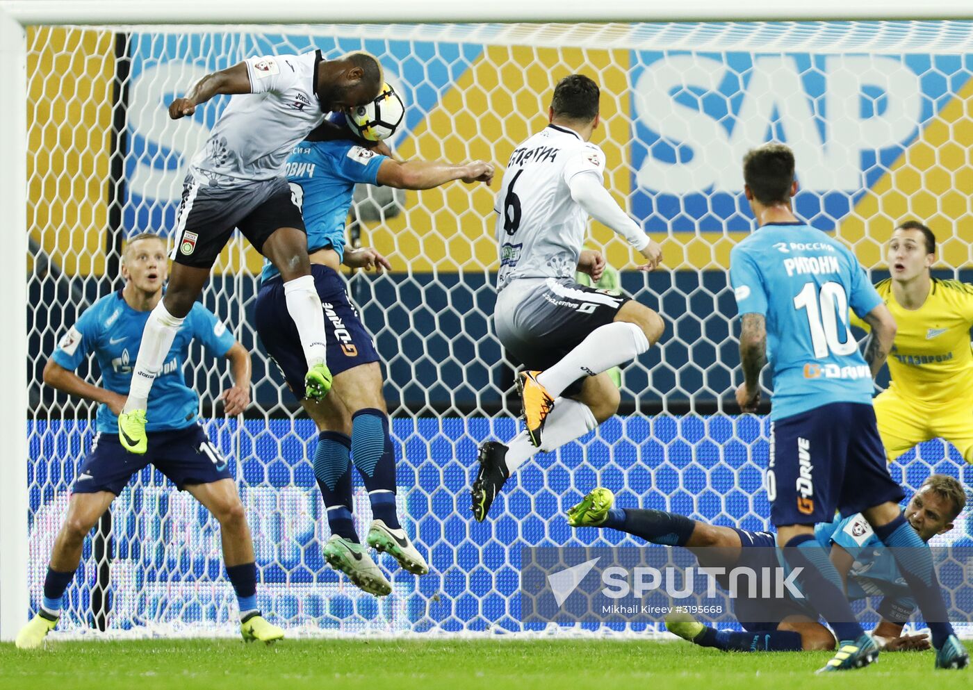 Russian Football Premier League. Zenit St. Petersburg vs. Ufa