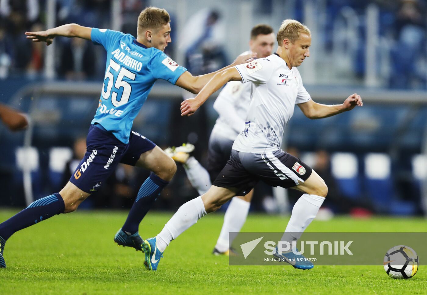 Russian Football Premier League. Zenit St. Petersburg vs. Ufa