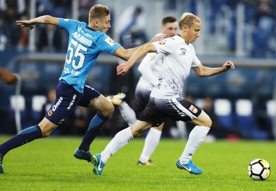 Russian Football Premier League. Zenit St. Petersburg vs. Ufa