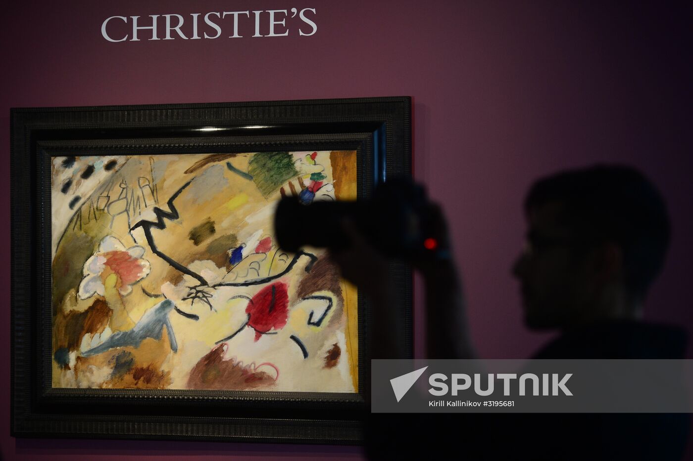 Displaying picture "Improvisation with Horses" by Wassily Kandinsky