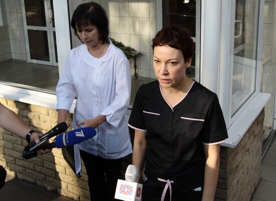 Doctor Liza Foundation sends children from Donetsk to Russia for treatment