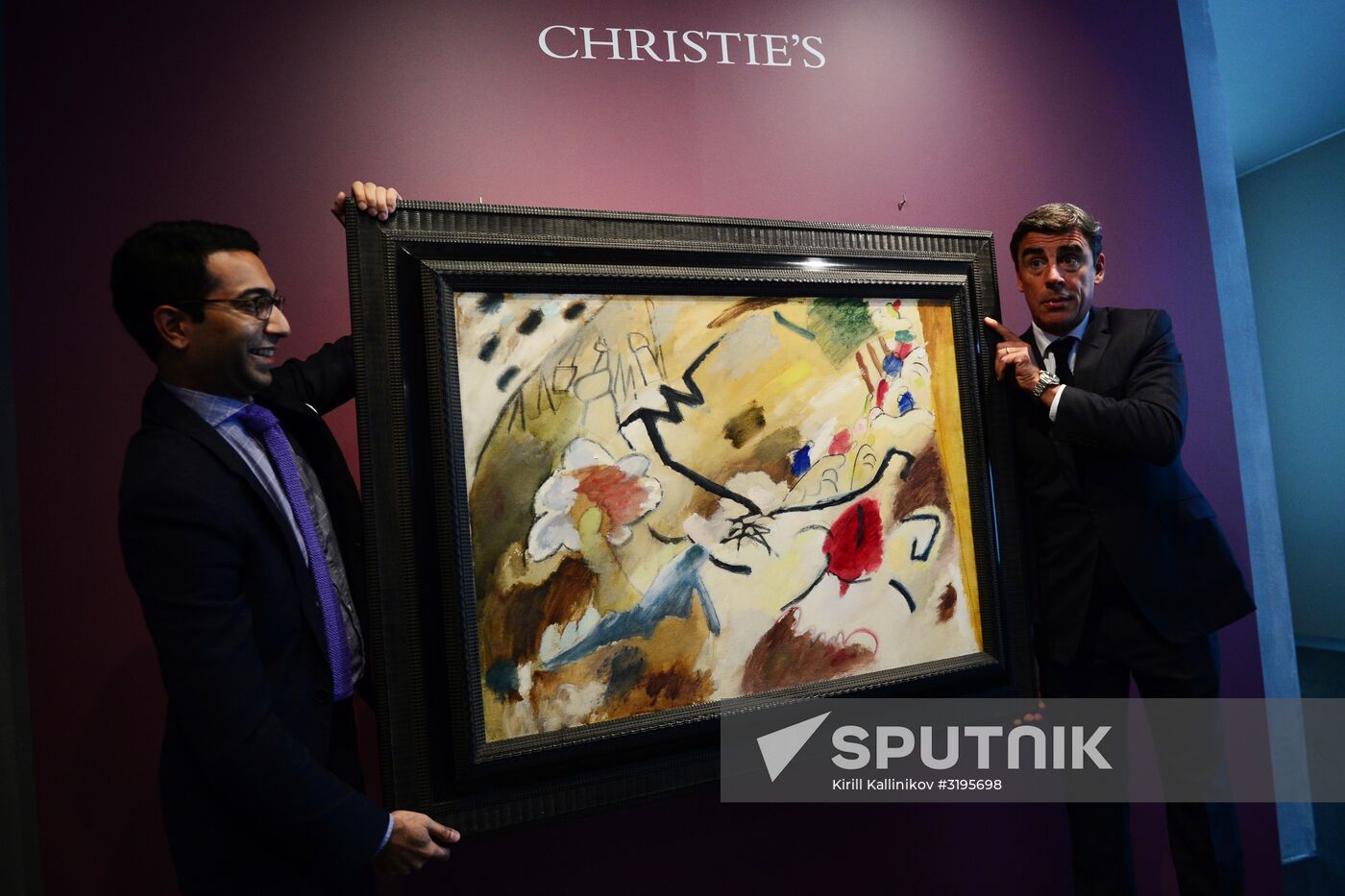 Displaying picture "Improvisation with Horses" by Wassily Kandinsky
