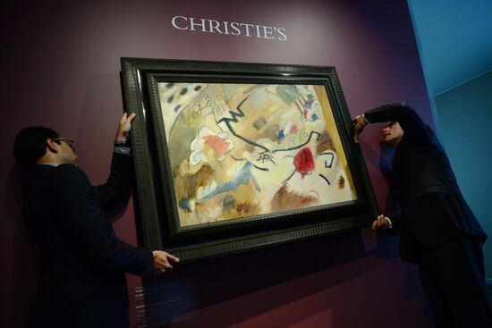 Displaying picture "Improvisation with Horses" by Wassily Kandinsky
