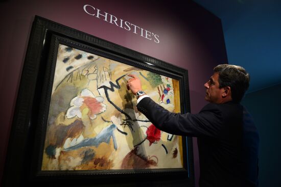 Displaying picture "Improvisation with Horses" by Wassily Kandinsky