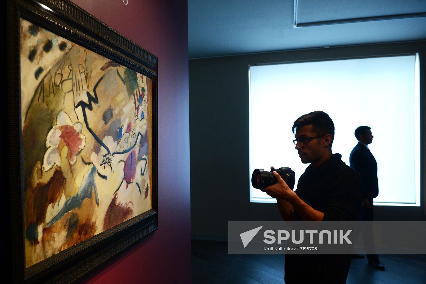 Displaying painting Improvisation with Horses by Wassily Kandinsky