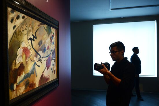 Displaying painting Improvisation with Horses by Wassily Kandinsky