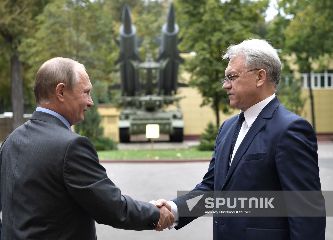 President Vladimir Putin visits Almaz-Antey