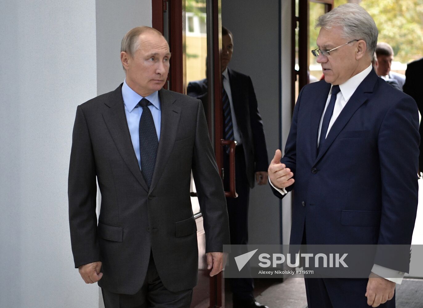 President Vladimir Putin visits Almaz-Antey