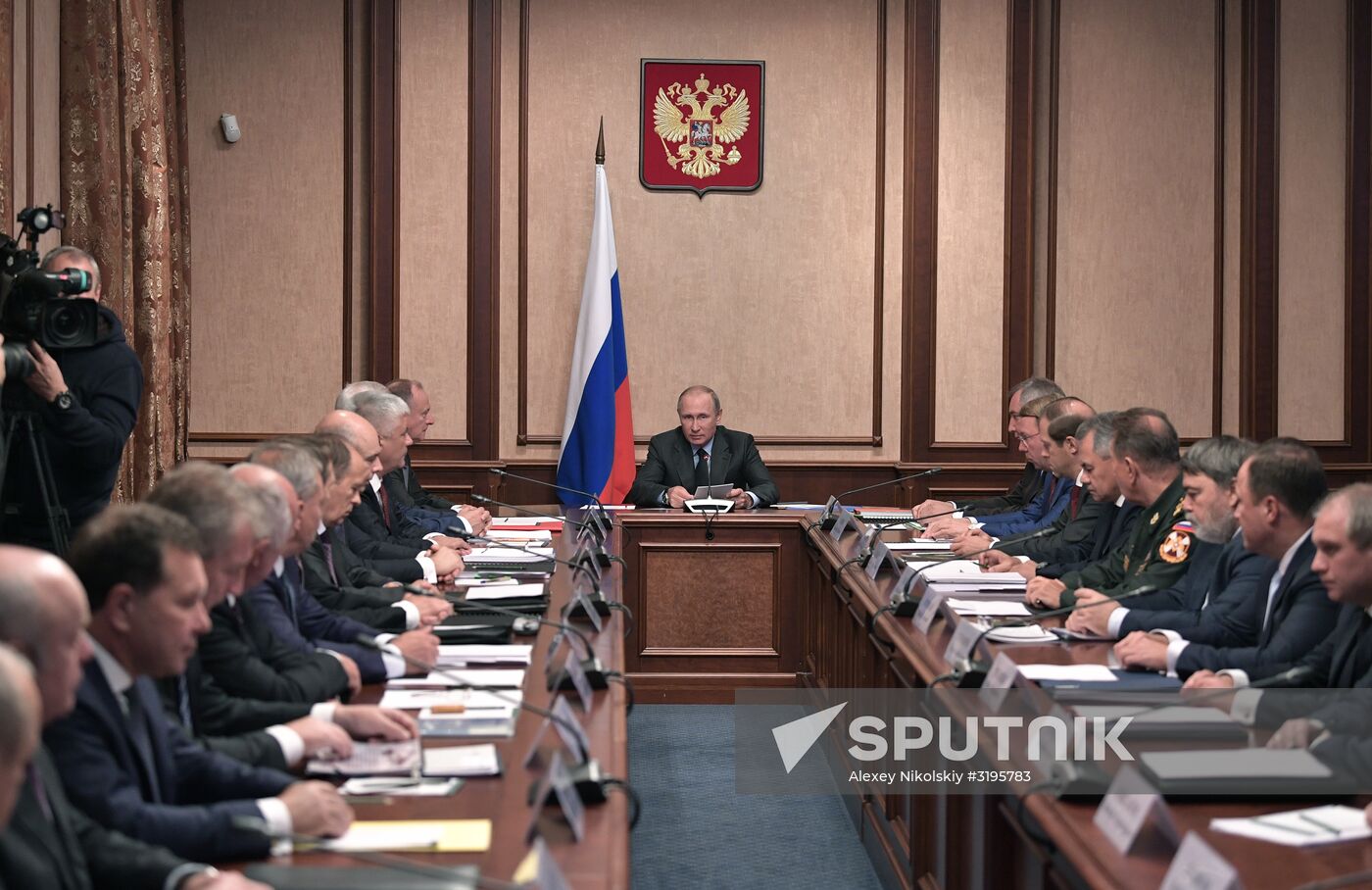 Russian President Vladimir Putin visits Almaz-Antey