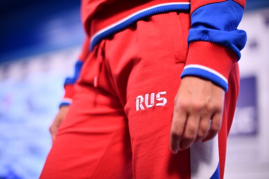 Presentation of new uniform of Russian national teams