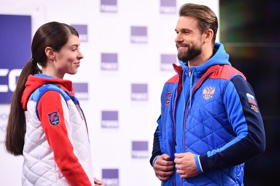 Presentation of new uniform for Russian national teams