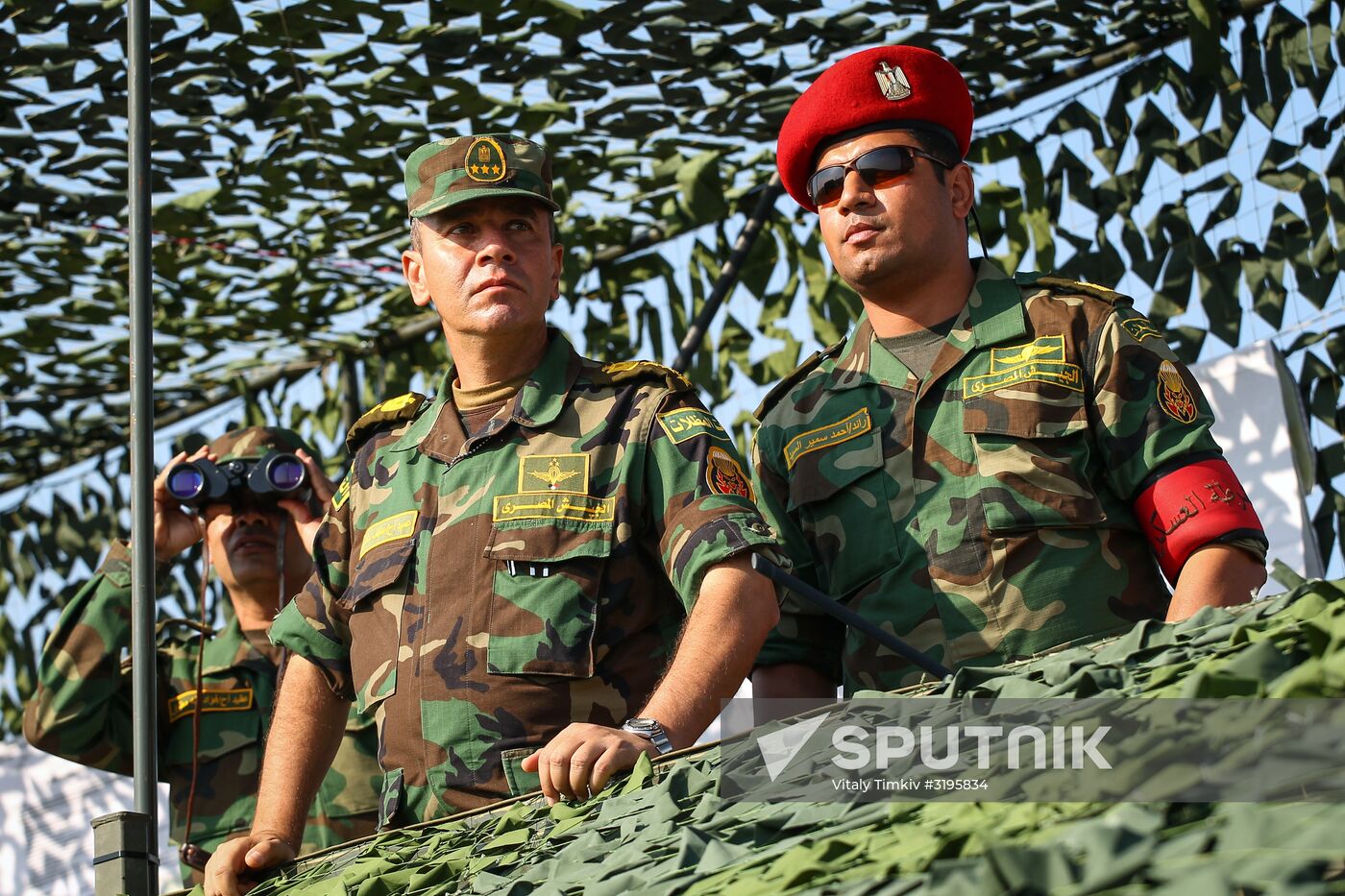 Defenders of Friendship 2017 joint Russian-Egyptian tactical military exercise