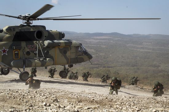 Defenders of Friendship 2017 joint Russian-Egyptian tactical military exercise