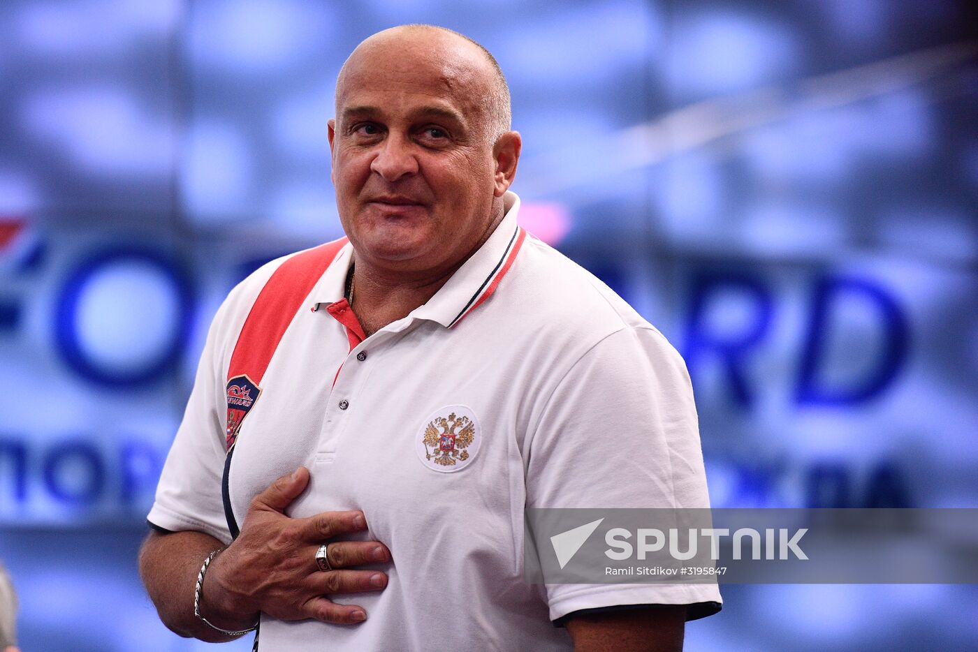Presentation of new uniform for Russian national teams