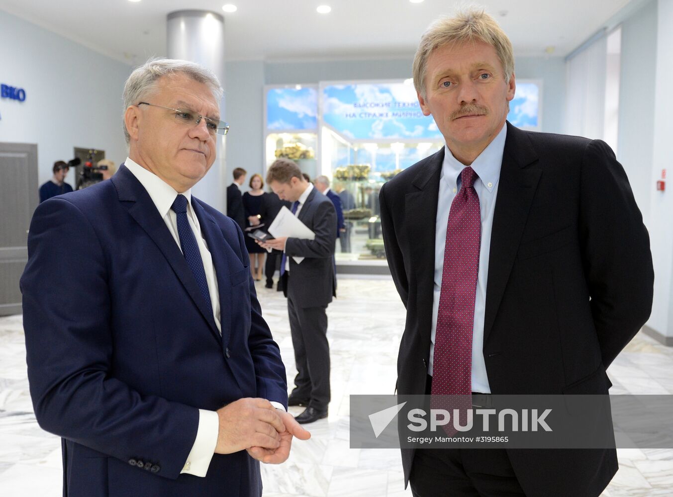 Russian President Vladimir Putin visits Almaz-Antey