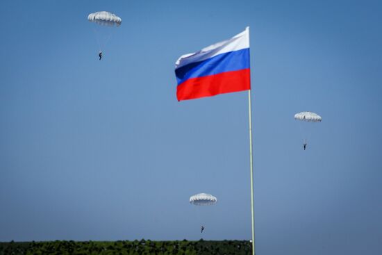 Defenders of Friendship 2017 joint Russian-Egyptian tactical military exercise