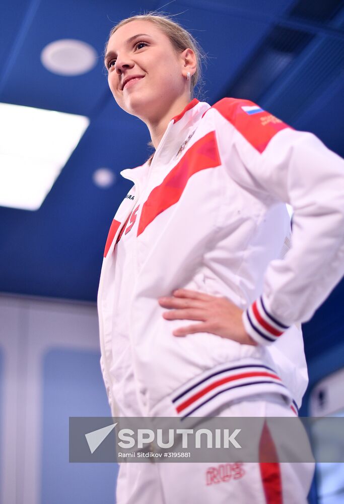Presentation of new uniform for Russian national teams