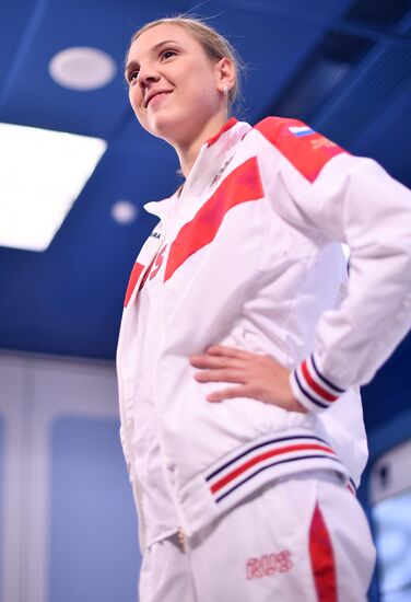 Presentation of new uniform for Russian national teams