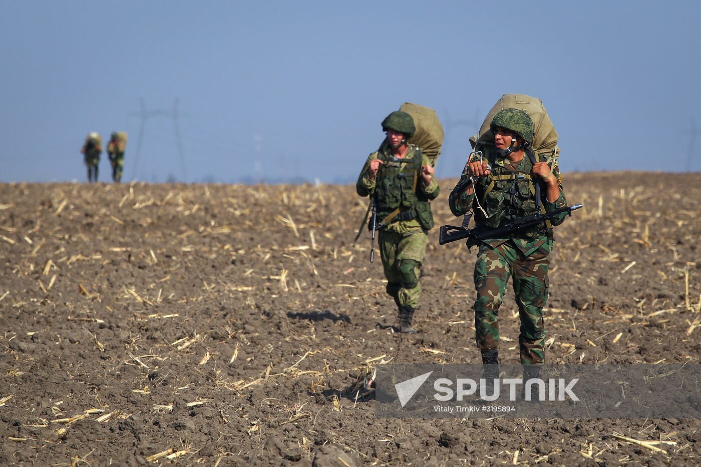 Defenders of Friendship 2017 joint Russian-Egyptian tactical military exercise