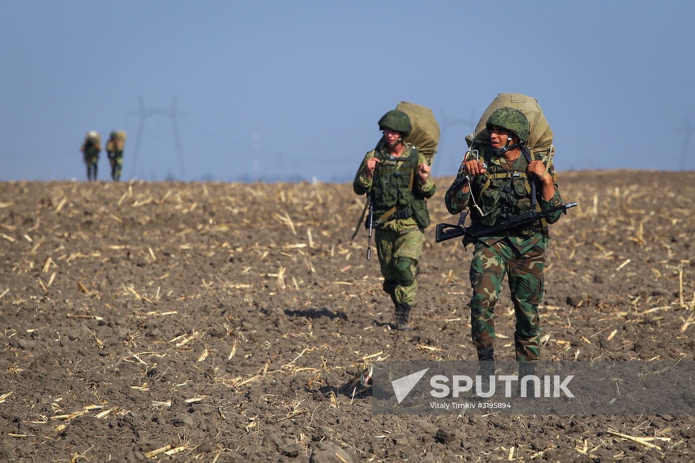 Defenders of Friendship 2017 joint Russian-Egyptian tactical military exercise
