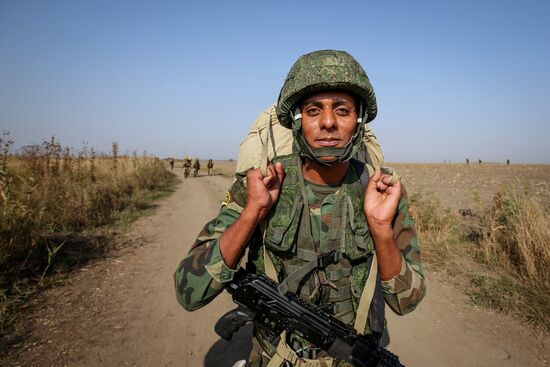 Defenders of Friendship 2017 joint Russian-Egyptian tactical military exercise