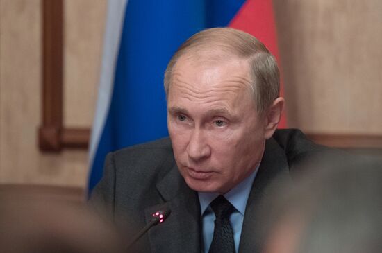 President Vladimir Putin visits Almaz-Antey